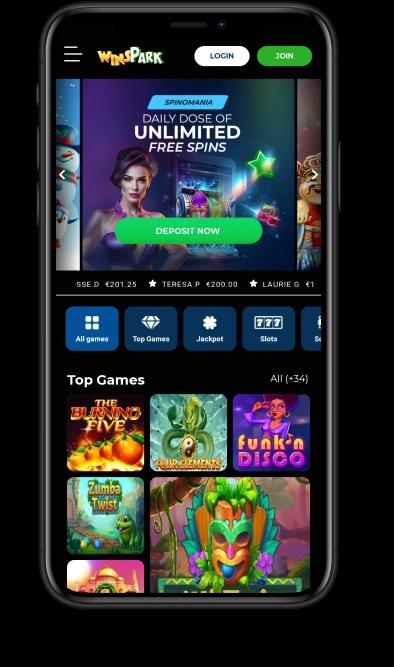 Winspark Casino Mobile